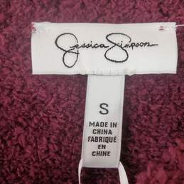 Jessica Simpson Women Maroon Midi Dress Sz S Nwt alternative image