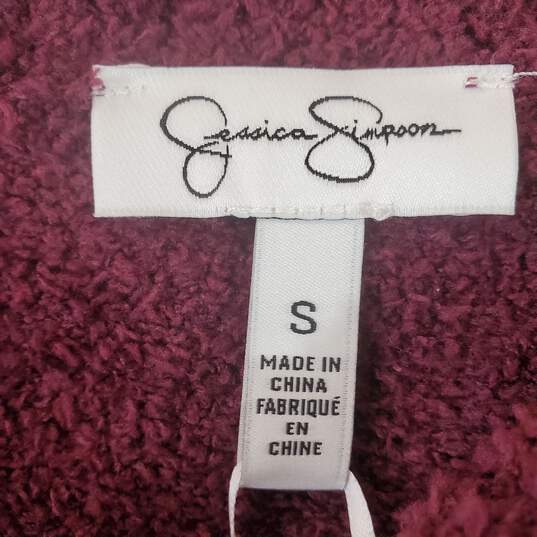 Jessica Simpson Women Maroon Midi Dress Sz S Nwt image number 2