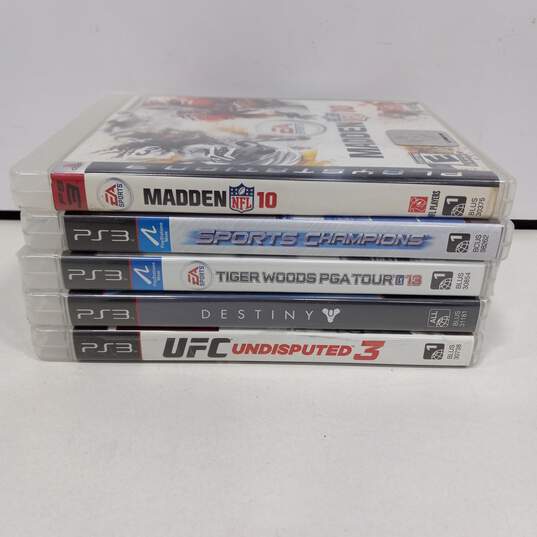 Bundle of Five Assorted PlayStation 3 Games image number 1