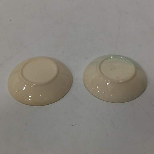 Pair of 2 Ceramic Saucers image number 2