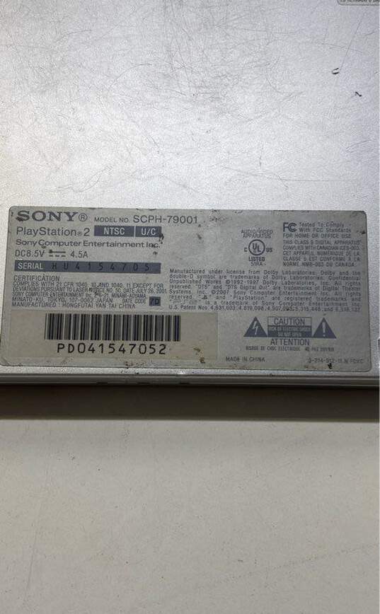 Sony Playstation 2 slim SCPH-79001 console - satin silver image number 5