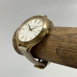 Designer Michael Kors Gold-Tone Dial Adjustable Strap Analog Wristwatch