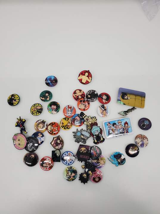 1 bag of  Animation pinback buttons image number 1