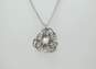 Joy & Artisan 925 Pearl Flower Pendant Box Chain & Aqua Ball Beaded Necklaces 116.5g image number 3