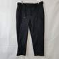 CHICO'S Size 2.5R Casual Belt Utility Ankle Black Women's Pant w/ Tag image number 1