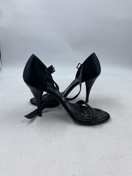 Authentic Chanel Black Pump Heel Women 7