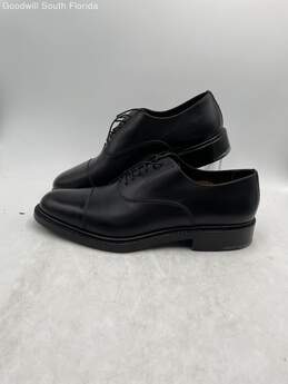 Santoni Black Mens Shoes Size 9.5