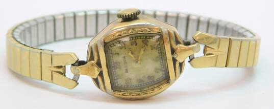 VNTG Women's Bulova Swiss RGP 17j Mechanical Watch image number 3