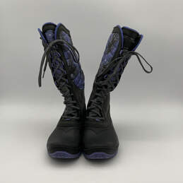 Womens Thermoball Utility Mid Black Waterproof Lace Up Snow Boots Size 9 alternative image