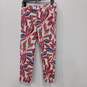 J. Crew Women's Print Skimmer Ankle Crop Pants Size 4 NWT image number 1