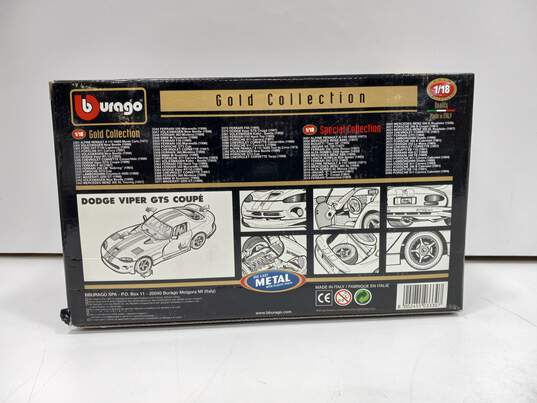 Burago Gold Collection Dodge Viper GTS Coupé 1996 1/18 image number 5