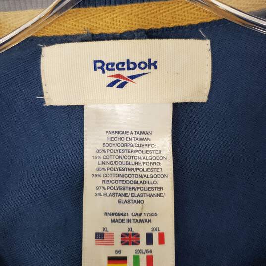 VTG Reebok MN's Red & Blue Track Suit Jacket Size XL image number 3