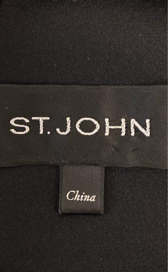 St. John Black Formal Dress - Size Medium image number 3