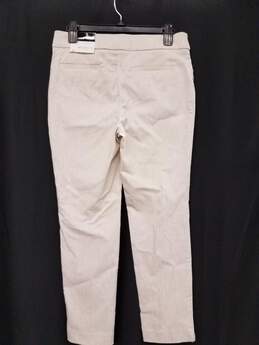 Liz Claiborne Women's Off White Pants Size 4 NWT alternative image
