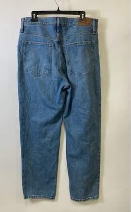 NWT Madewell Womens Blue Denim Vintage Straight Leg Jeans Size 31 alternative image