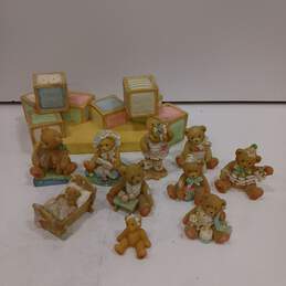 11pc Set of Assorted Cherished Teddies Figurines
