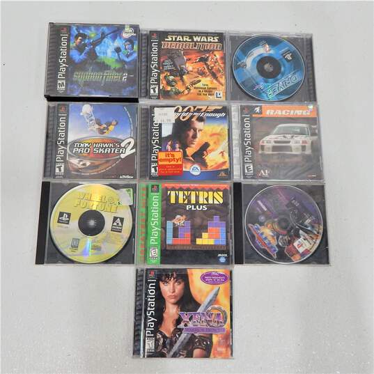 10ct Sony PS1 Game Bundle image number 1