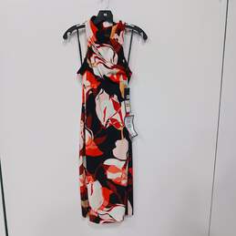 Rachel Roy Dress Women's Red Harland Floral Midi Dress Size S NWT