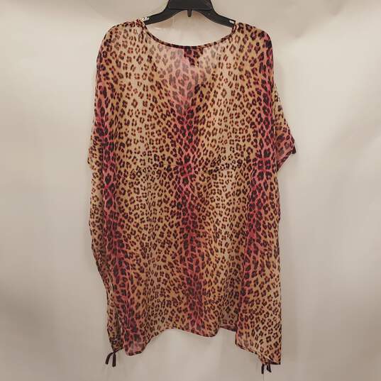 Good Times Women Animal Print Shrug Scarf One Size NWT image number 2