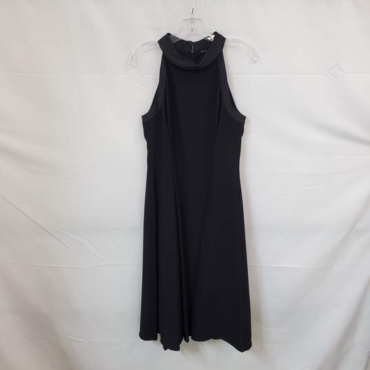 Brooks Brothers Black Sleeveless Fit & Flare Dress WM Size 6 NWT image number 1