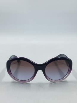 Prada Gradient Lilac Oval Sunglasses alternative image