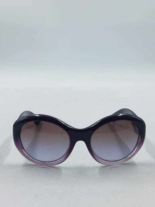 Prada Gradient Lilac Oval Sunglasses image number 2