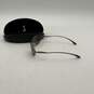 PGA Tour Mens Black Thin Frame UV Protection Lightweight Oval Sunglasses W/Case image number 4