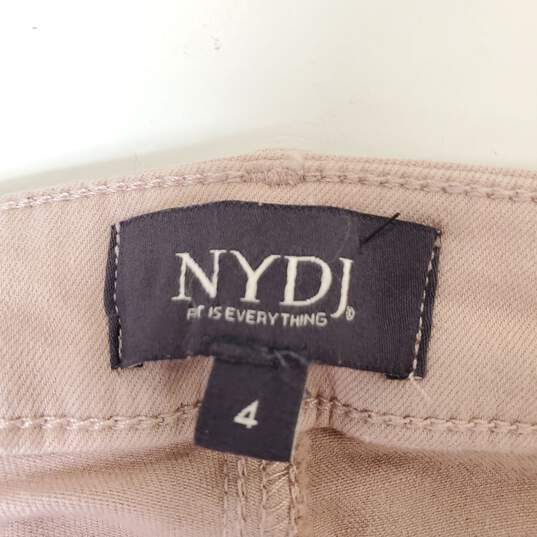 NYJD Women Pink Jeans Sz 4 NWT image number 4
