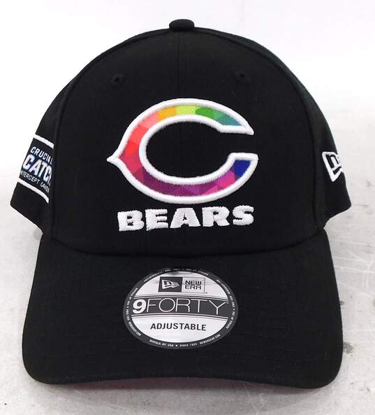 Tyrique Stevenson Autographed Chicago Bears Critical Catch On-Field  Hat NWT image number 1