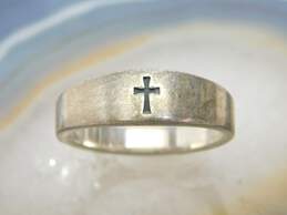 James Avery Sterling Silver Small Crosslet Tapered Ring 3.0g