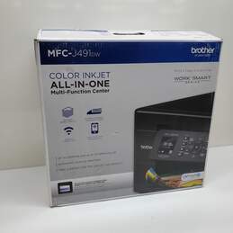 Brother MFC-J491DW All in One Wi-Fi Printer (Open Box) Untested