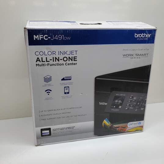Brother MFC-J491DW All in One Wi-Fi Printer (Open Box) Untested image number 1