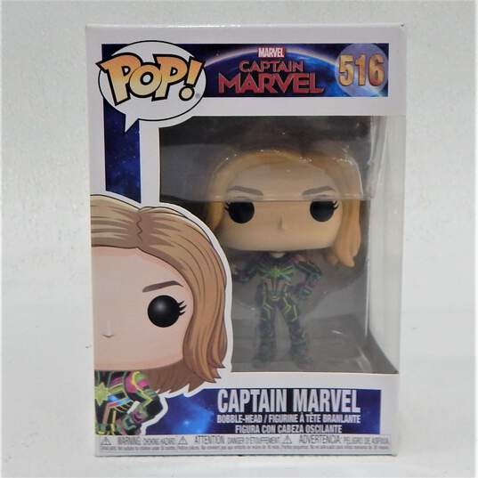 Funko Pops Captain Marvel Guardians Of The Galaxy Avengers End Game Spiderman Deadpool image number 3