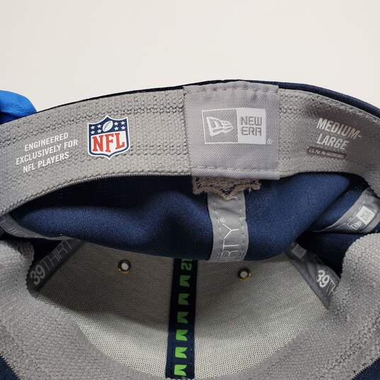 New Era NFL Official Sideline Home 39THIRTY Cap Seattle Seahawks Medium-Large image number 6