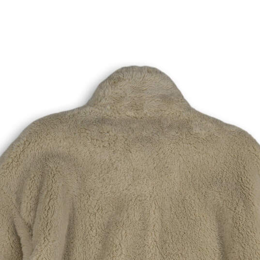 Womens White Mock Neck Long Sleeve Shepra Full-Zip Jacket Size Small image number 4