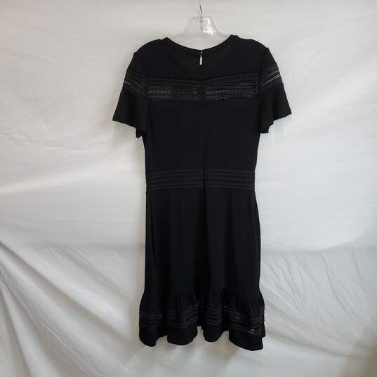 MICHAEL Michael Kors Black Short Sleeve Dress WM Size M NWT image number 2