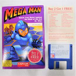 Mega Man 3.5 Inch Disc Pc Games CIB