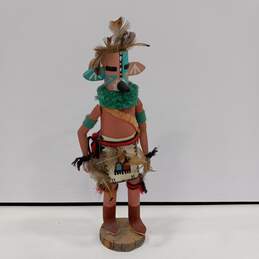 Wooden Kachina Doll Cone Nose