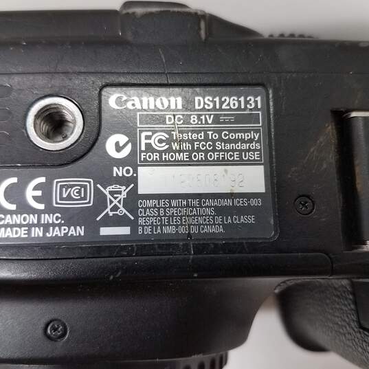 Canon EOS 30D 8.2MP Digital SLR Camera - Black (Body Only) with Changer image number 8