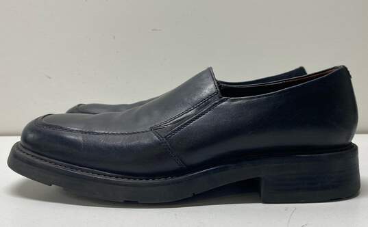 Nunn Bush Black Slip-On Dress Shoe Men 9 image number 1