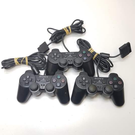 Sony PS2 controllers - Lot of 10, mixed color >>FOR PARTS OR REPAIR<< image number 6