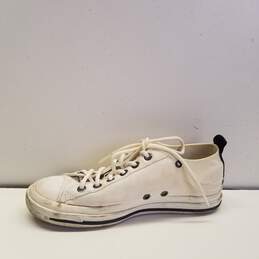Diesel S20-02-Yul Exposure Low White Canvas Sneakers Shoes Women's Size 6 alternative image
