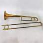 VNTG H. N. White/King Brand Cleveland Superior Model Trombone w/ Case and Mouthpiece (Parts and Repair) image number 2