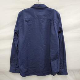 NWT Carhartt MN's Rugged Professional Series Navy Blue Long Sleeve Shirt Size M alternative image