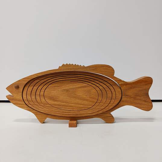 John Kein Collapsible Pear Tree Basket Fish image number 3