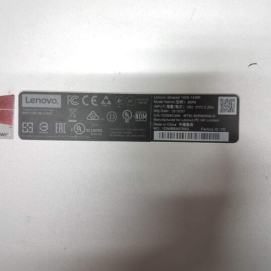 Lenovo IdeaPad 100S 14in Laptop Intel Celeron N3050 CPU 2GB RAM 64GB SSD image number 7