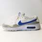 Nike Air Max SC White, Game Royal Blue, Grey Sneakers CW4555-101 Size 9 image number 2