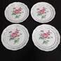 Gibson Victorian Rose 4 Bread Plates image number 1