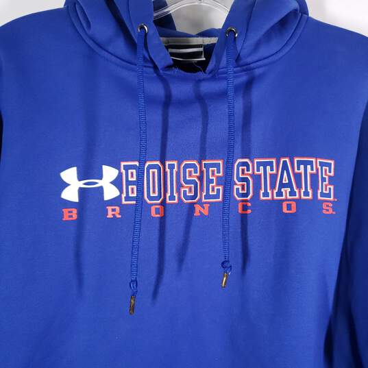 Mens Boise State Broncos NCAA Long Sleeve Pullover Hoodie Size Medium image number 3