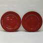 Pier 1 Toscana Hand-Painted Burgundy Salad Plates Lot of 2 image number 1